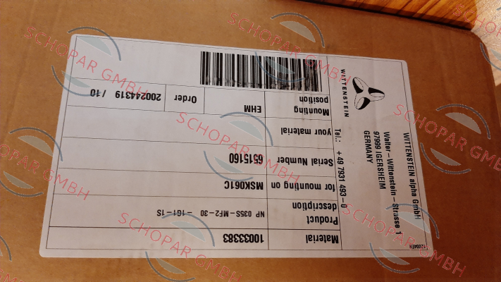 Wittenstein-NP035S-MF2-30-1G1-1S price