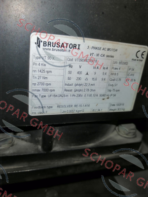 Brusatori-VT090X4Z00018 old code, new code VT090X4Z00063 price