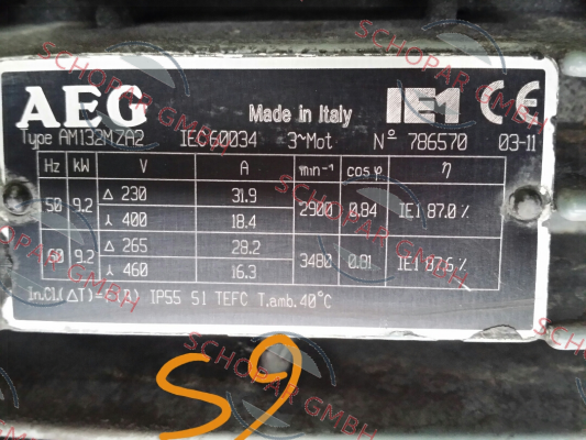 AEG-AMPE 132M ZA 2  price
