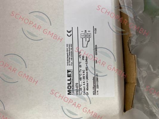 Mollet-P/N: 90261089; Type:MSD-070 price