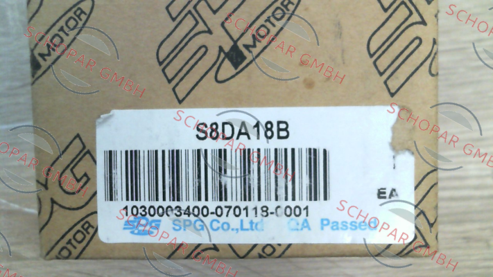 Spg Motor-S8DA18B price