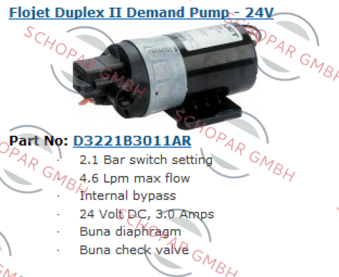Flojet Pump-D3221B3011AR  price