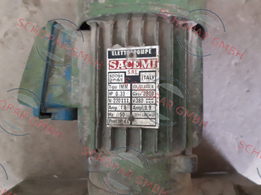 Sacemi-IMM B HP 0.33 price