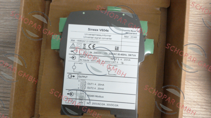 Camille Bauer-Sineax V 604s / 169624 price