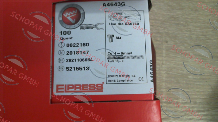 Elpress-p/n: 7278-272100, Type: A4643G price