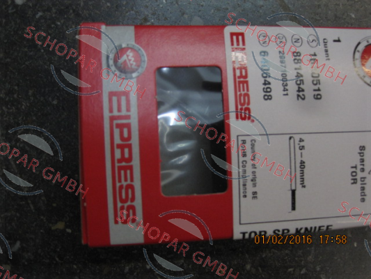 Elpress-TOR SP KNIFE  price