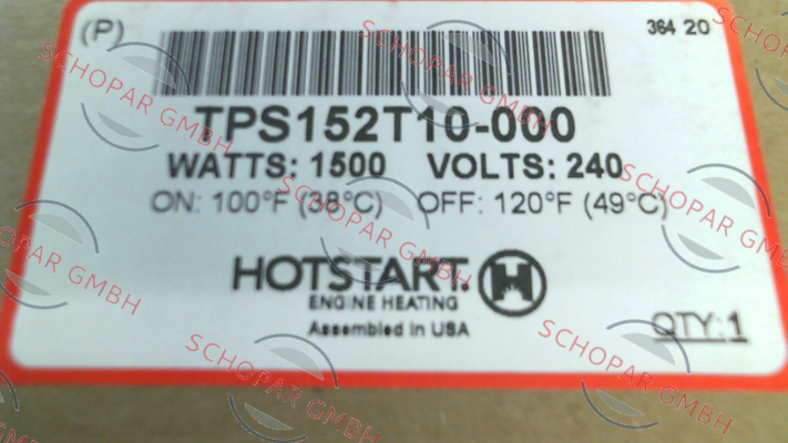 Hotstart-TPS152T10-000 price