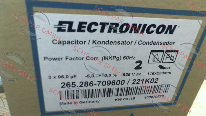 Electronicon-1051276 price