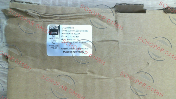 GSR-G055.000047.090.002.039, Type: A55410615.322XX price