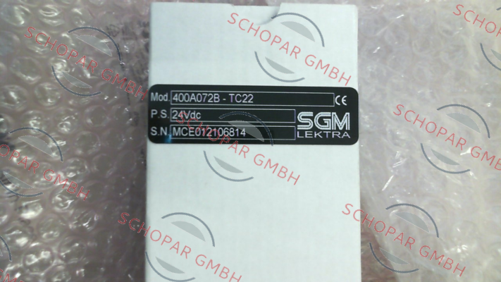 Sgm Lektra-TC22 - 4÷20mA - 24Vdc - RS485 (400A072B) price