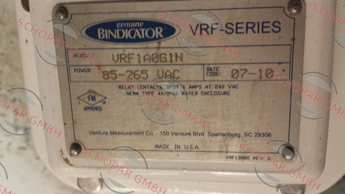 Bindicator-VRFII-SG-N  price