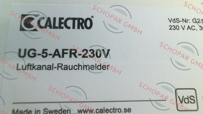 Calectro-UG-5-AFR-230V price
