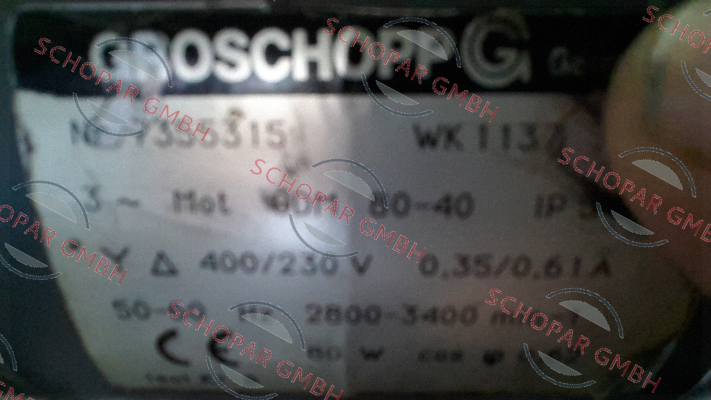 Groschopp-Nr: 7355315 WK1137  price