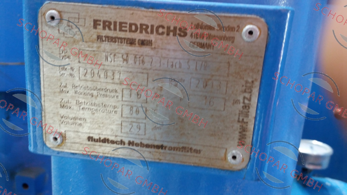 Fluidtech-FE NSF-50.016  price