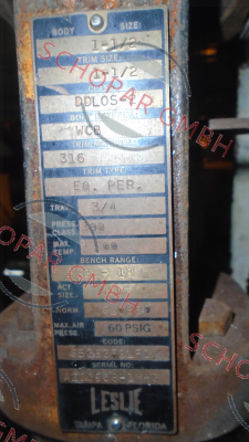 Leslie Controls-Body for Code: 3B2A2GL   price