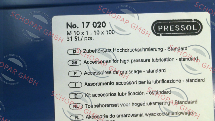 Pressol-17020 price