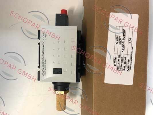 Sopra-Pneumatic-KSOV-212/24VDC price