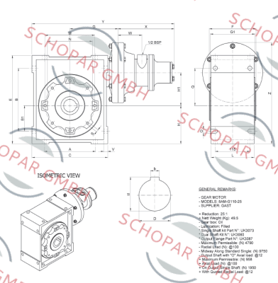 Gast-8AM-G110-25  price