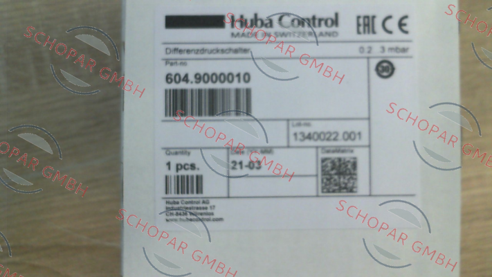 Huba Control-604.9000010 price