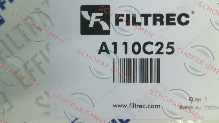 Filtrec-A110C25 price