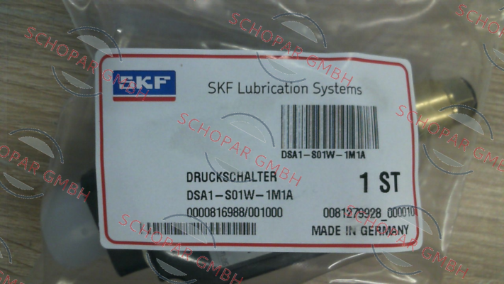Skf-DSA1-S01W-1M1A price
