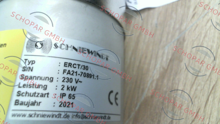 Schniewindt-Type : ERCT/30-2,0 price