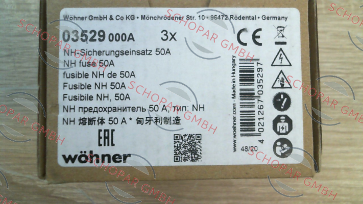 Wöhner-03529 (pack x3) price