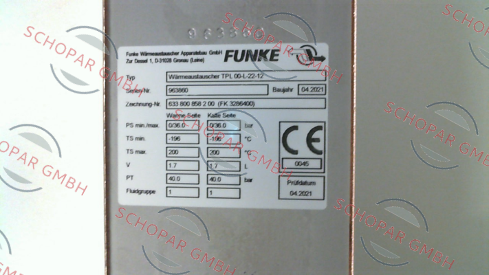 Funke-TPL 00-L-22-12 price