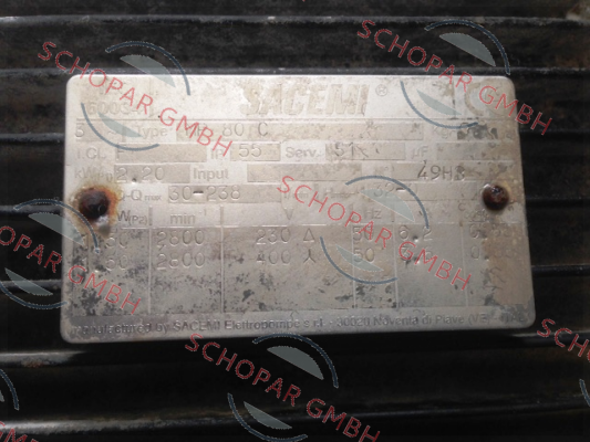 Sacemi-Screw for Type: MP 80 C  price