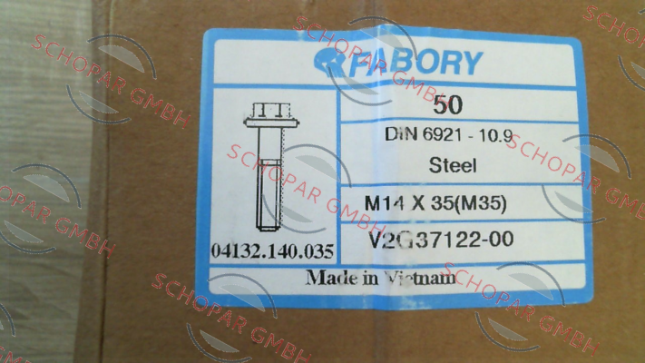 Fabory-04132.140.035 (package of 50 pcs) price