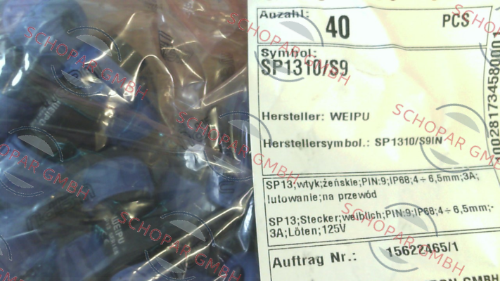 Weipu-SP1310/S9IN price
