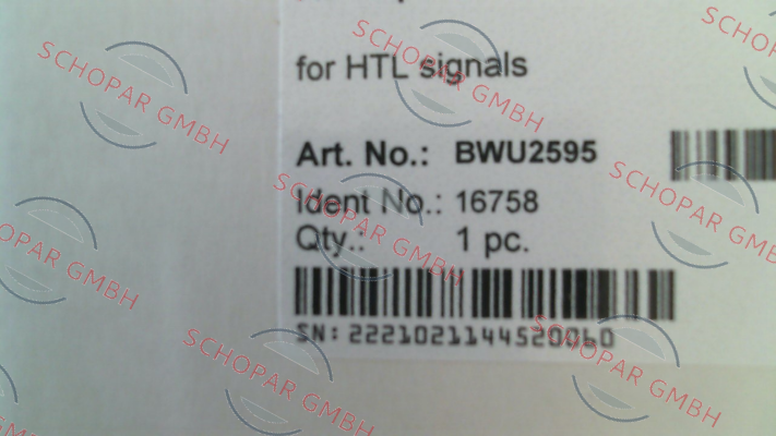 Bihl Wiedemann-BWU2595 price