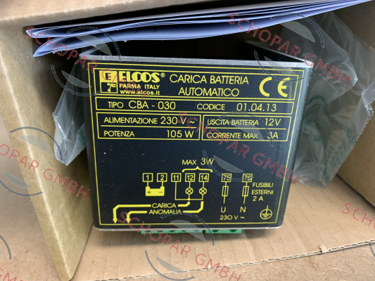 Elcos-cod. 00010413 ( CBA-030 3A 12V ) price