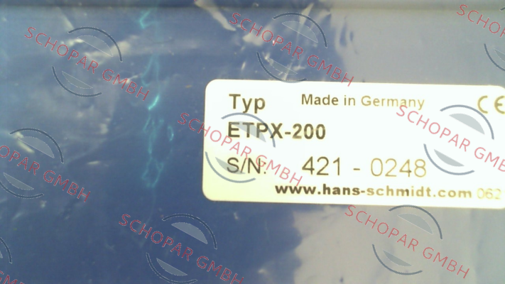 Hans Schmidt-ETPX-200 price