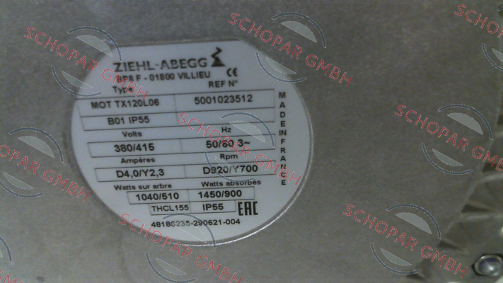 FMV-Lamel (now Ziehl Abegg)-5001023512 price