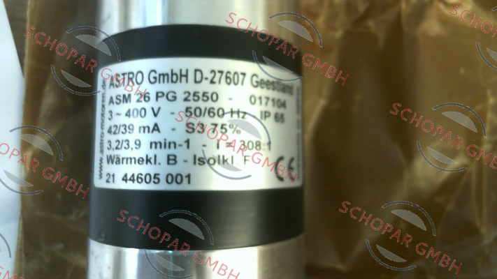 Astro-Nr. 017104 Type:ASM 26 PG 2550 price