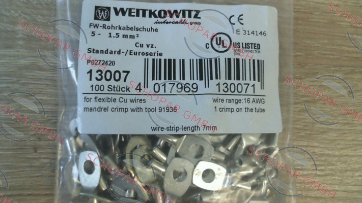 WEITKOWITZ-13007(1 pack 100 pcs) price