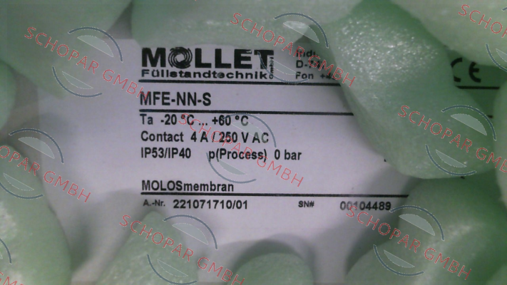 Mollet-MFE-NN-S price