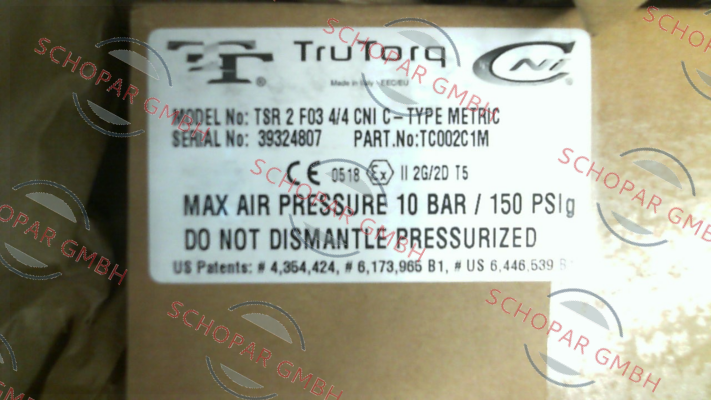 Trutorq-TSR 2 F03 4/4 CNI C (TC002C1M) price