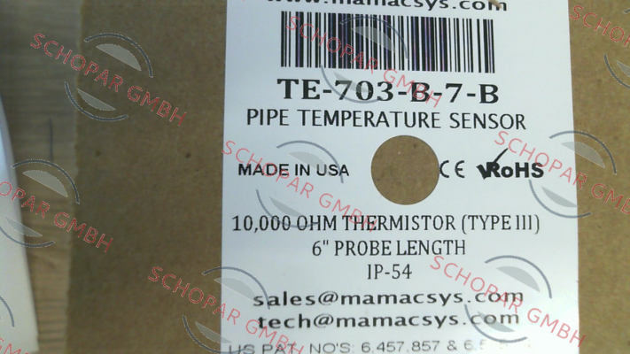 Mamac Systems-TE-703-B-7-B-- price