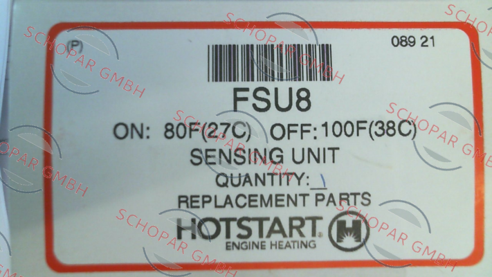 Hotstart-FSU8 price