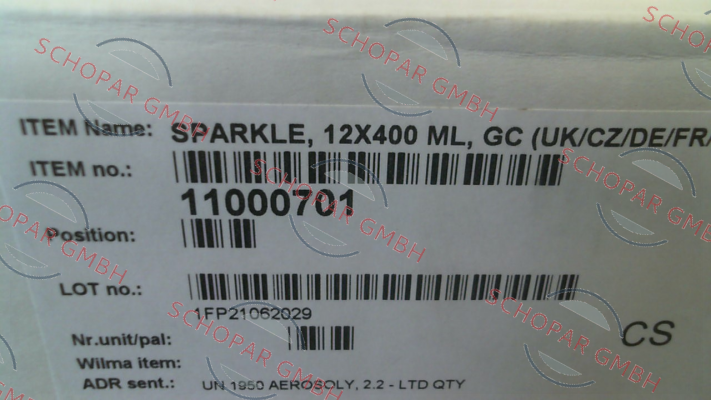 Chemsearch-1100 0701 Sparkle (1 pack - 12 pcsX400 ML) price