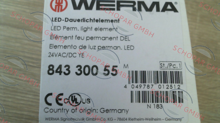 Werma-843.300.55 price