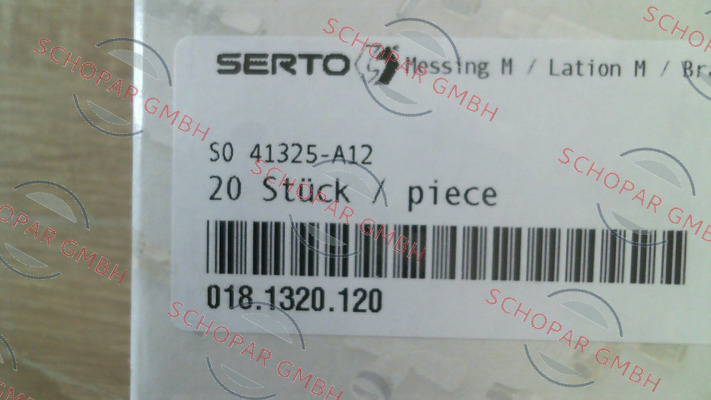 Serto-018.1320.120 / SO 41325-A12 price