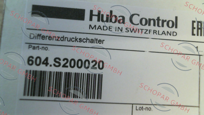 Huba Control-604.S200020 price