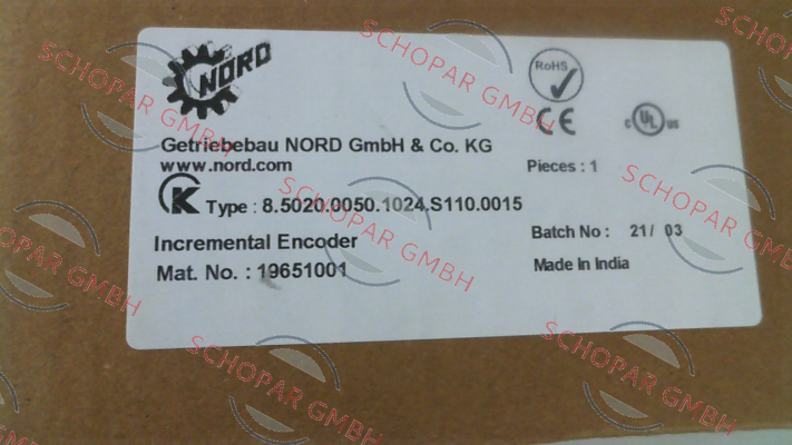 Nord-8.5020.00501024.S110.0015 price
