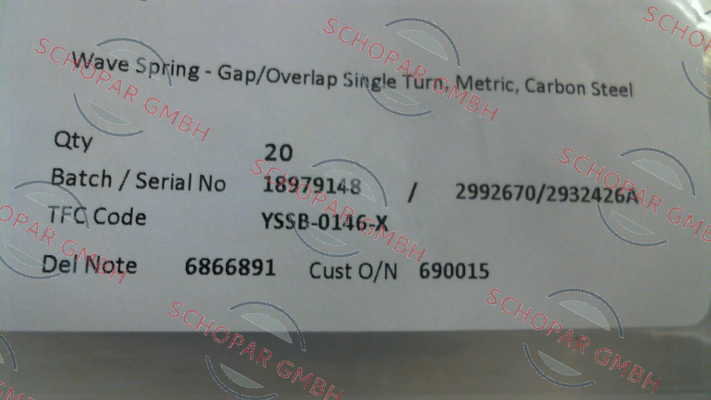 SMALLEY-YSSB-0146-X price