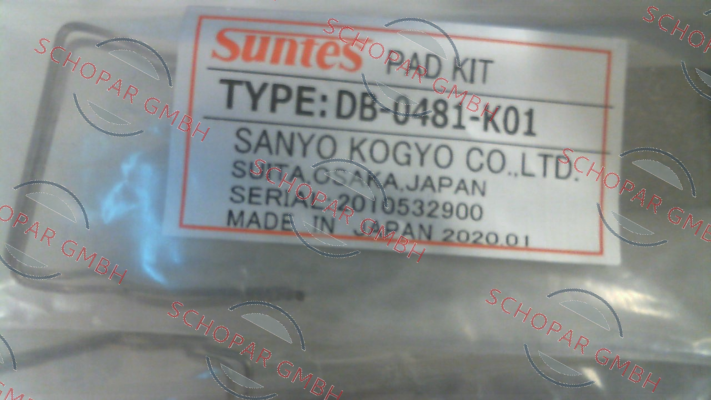Suntes-DB-0481-K01 price