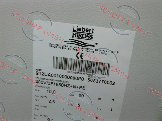 Liebert Hiross-Board:   27529702   BOARD MICROFACE E.24V BEI   price