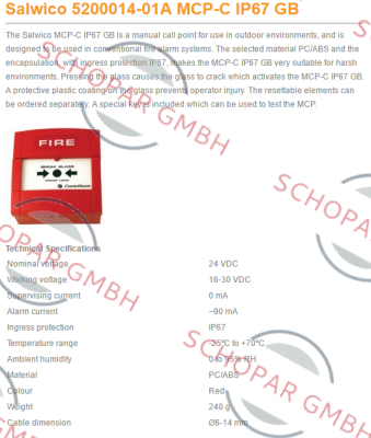 Salwico-5200014-01A price